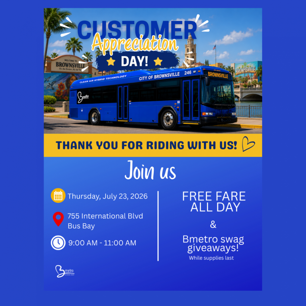 BMetro Celebrates Riders With Free Bus Service and Customer Appreciation Event