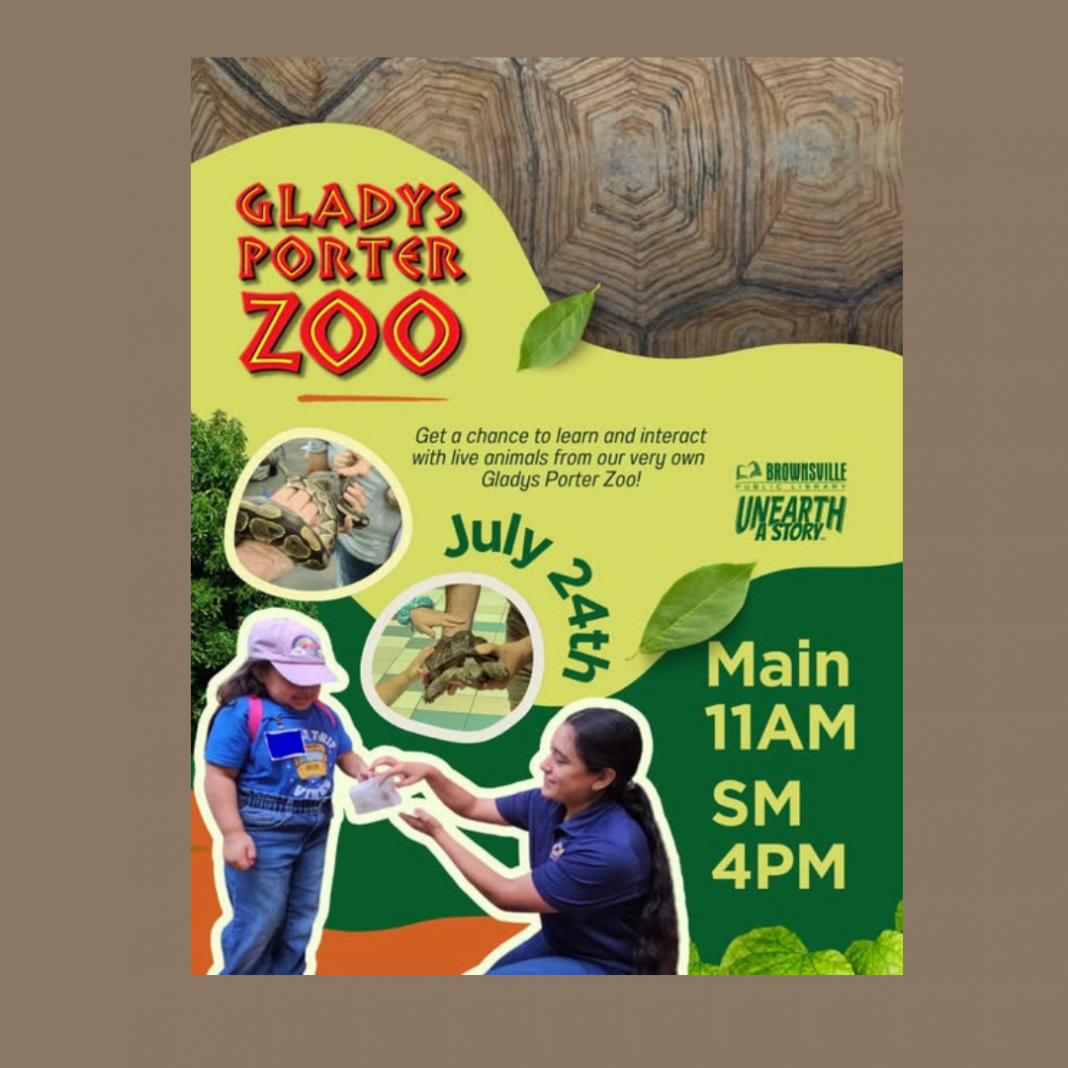 Brownsville Public Library Invites Families to Wild Adventure With the Gladys Porter Zoo
