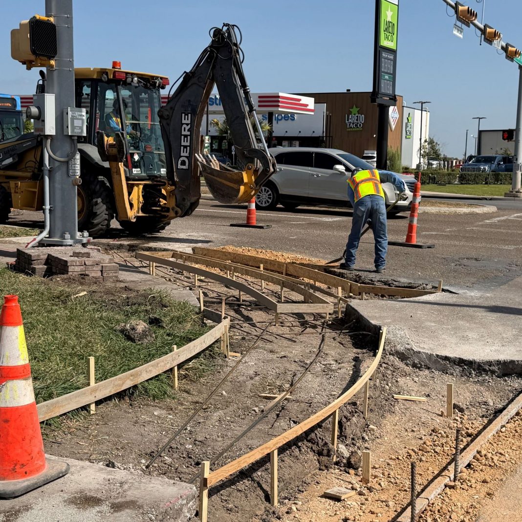 Roadway Improvements Underway at Morrison Road and Pablo Kisel Boulevard Intersection