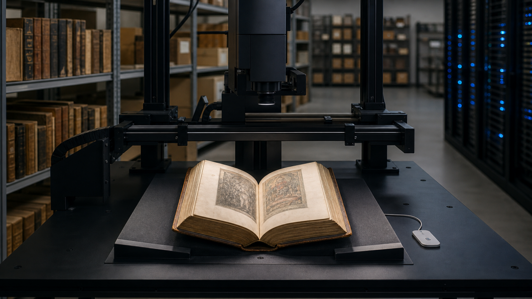 Hidden Tracker Leads Rare Book to Reported Amazon AI Scanning Facility