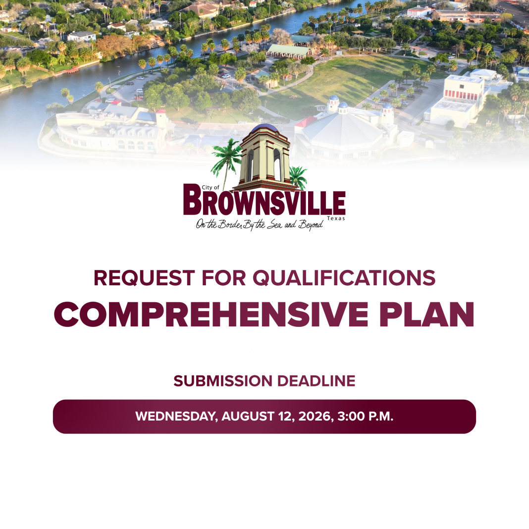 Brownsville announcement for a new 20-year comprehensive plan