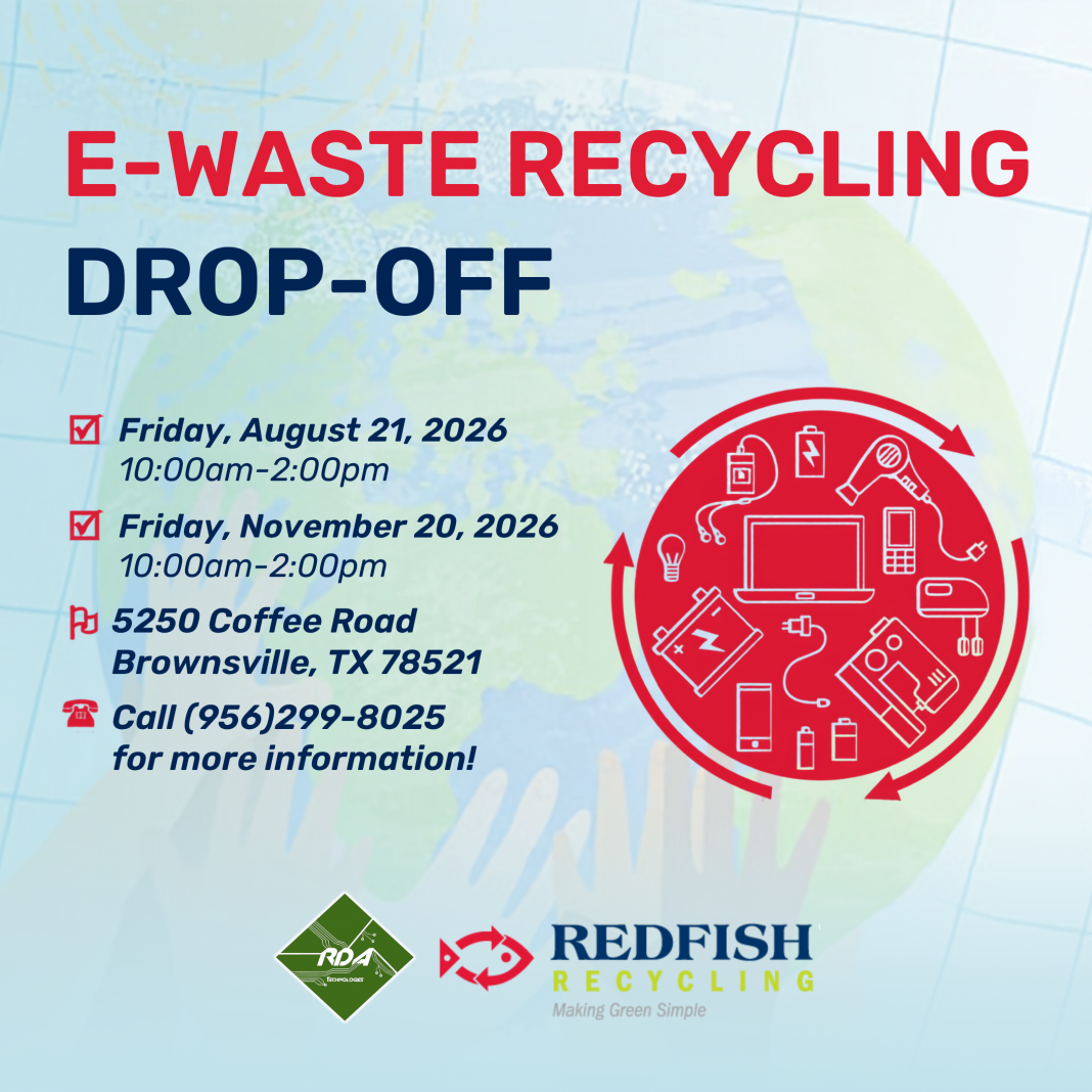 Brownsville electronic waste collection event announcement