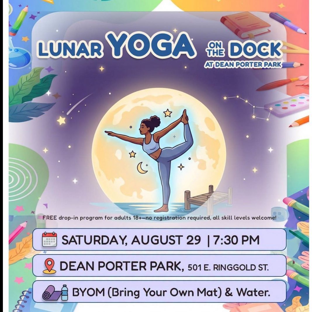 Free Lunar Yoga Session Planned at Dean Porter Park