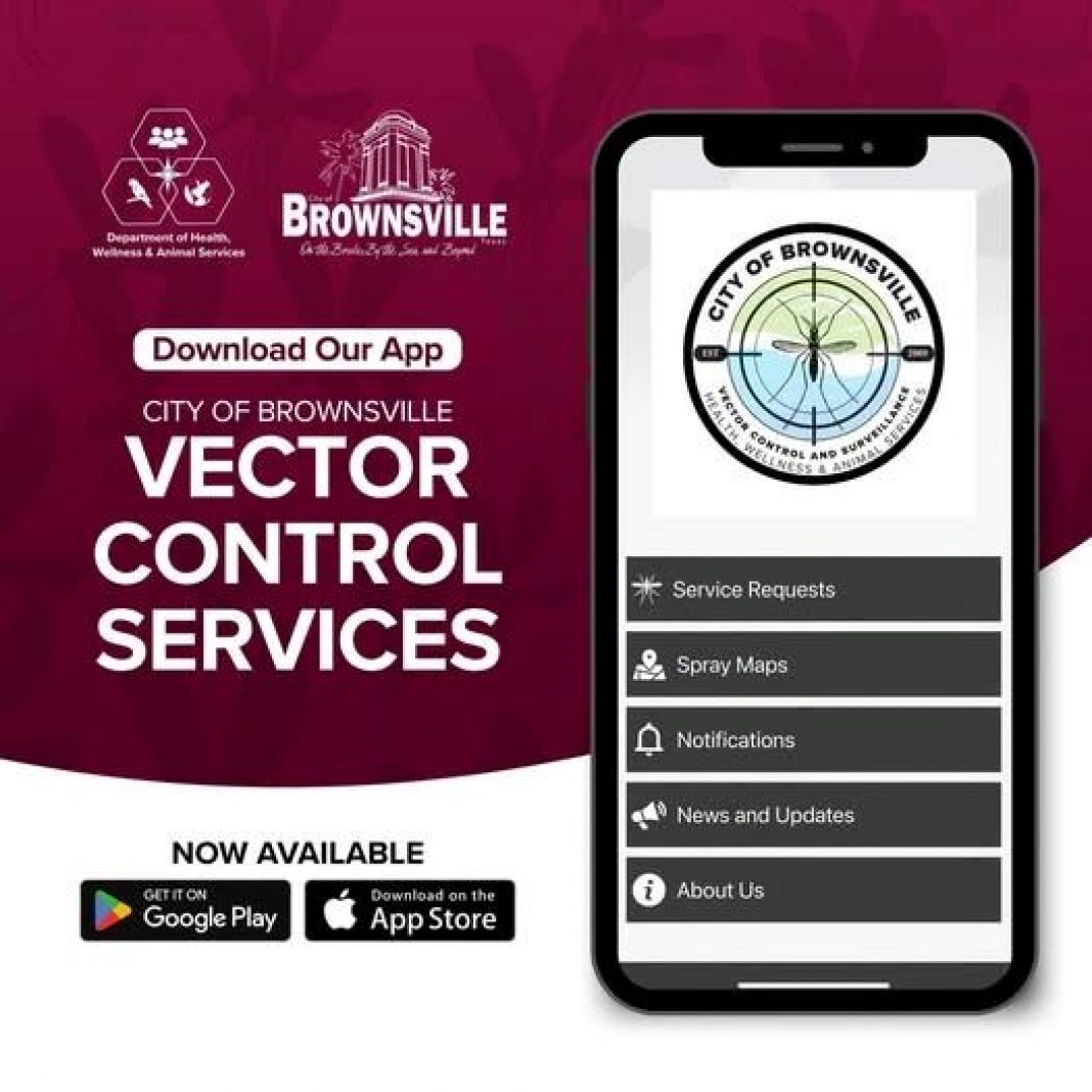 Brownsville Promotes Mosquito Notices App