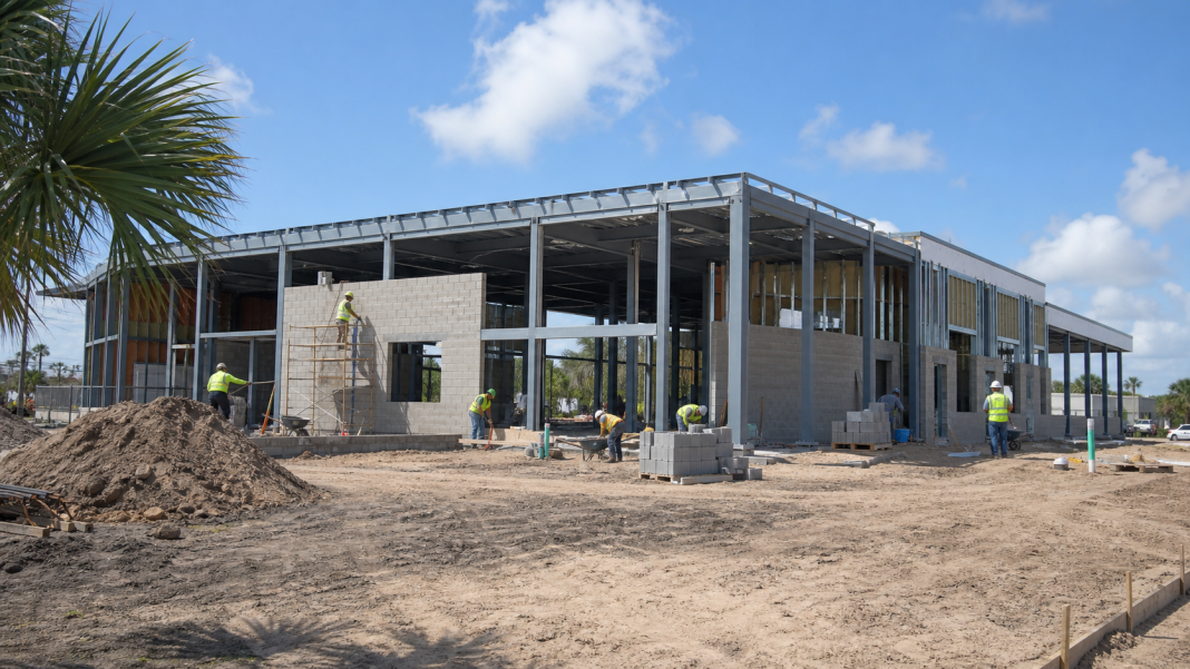 Behavioral health facility under construction in South Texas
