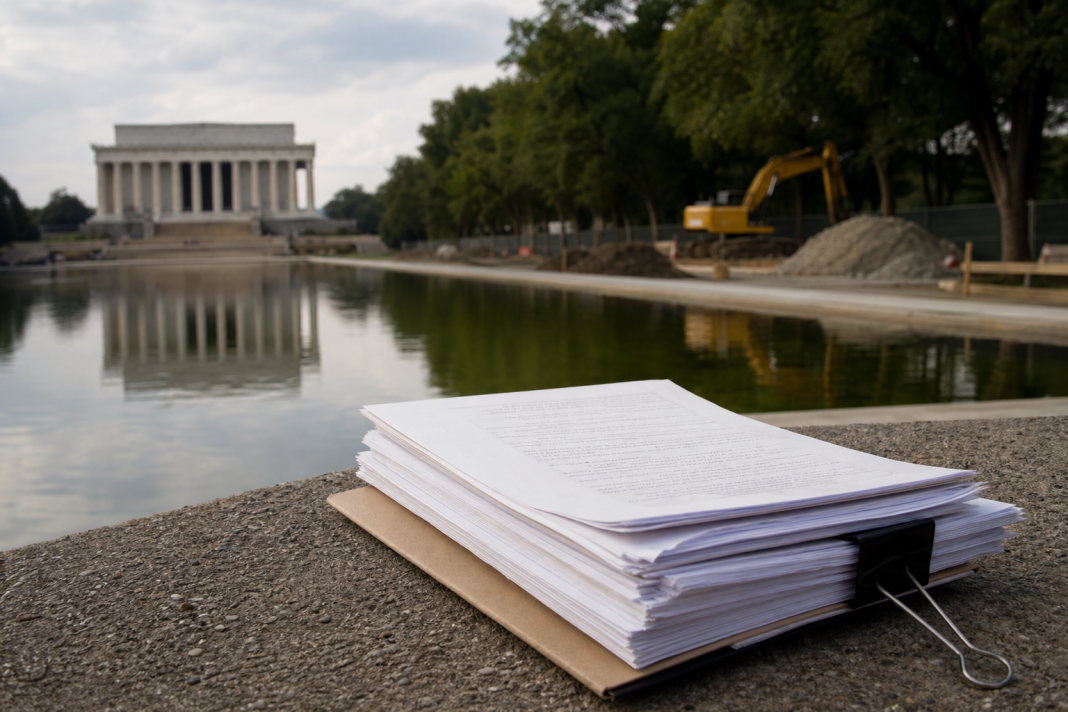 Prosecutors drop multiple Reflecting Pool vandalism charges