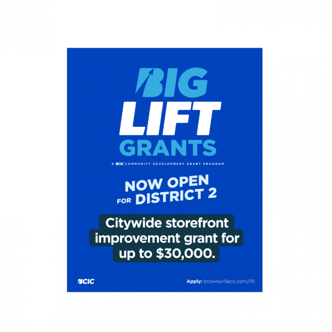 BCIC Opens BIG LIFT Applications for District 2 Businesses